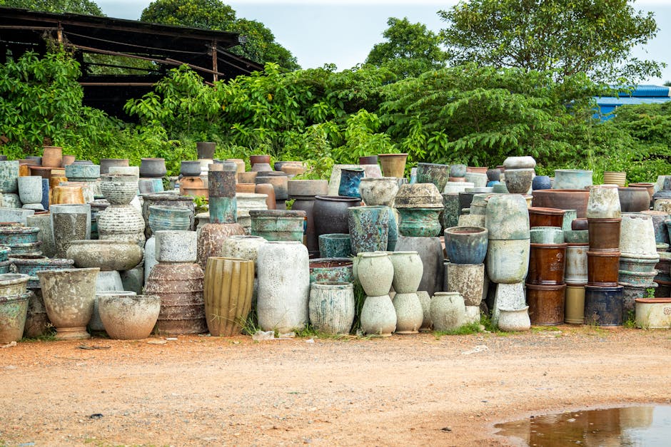 ceramic plant pot handmade artisan — DigiKoder Plantes